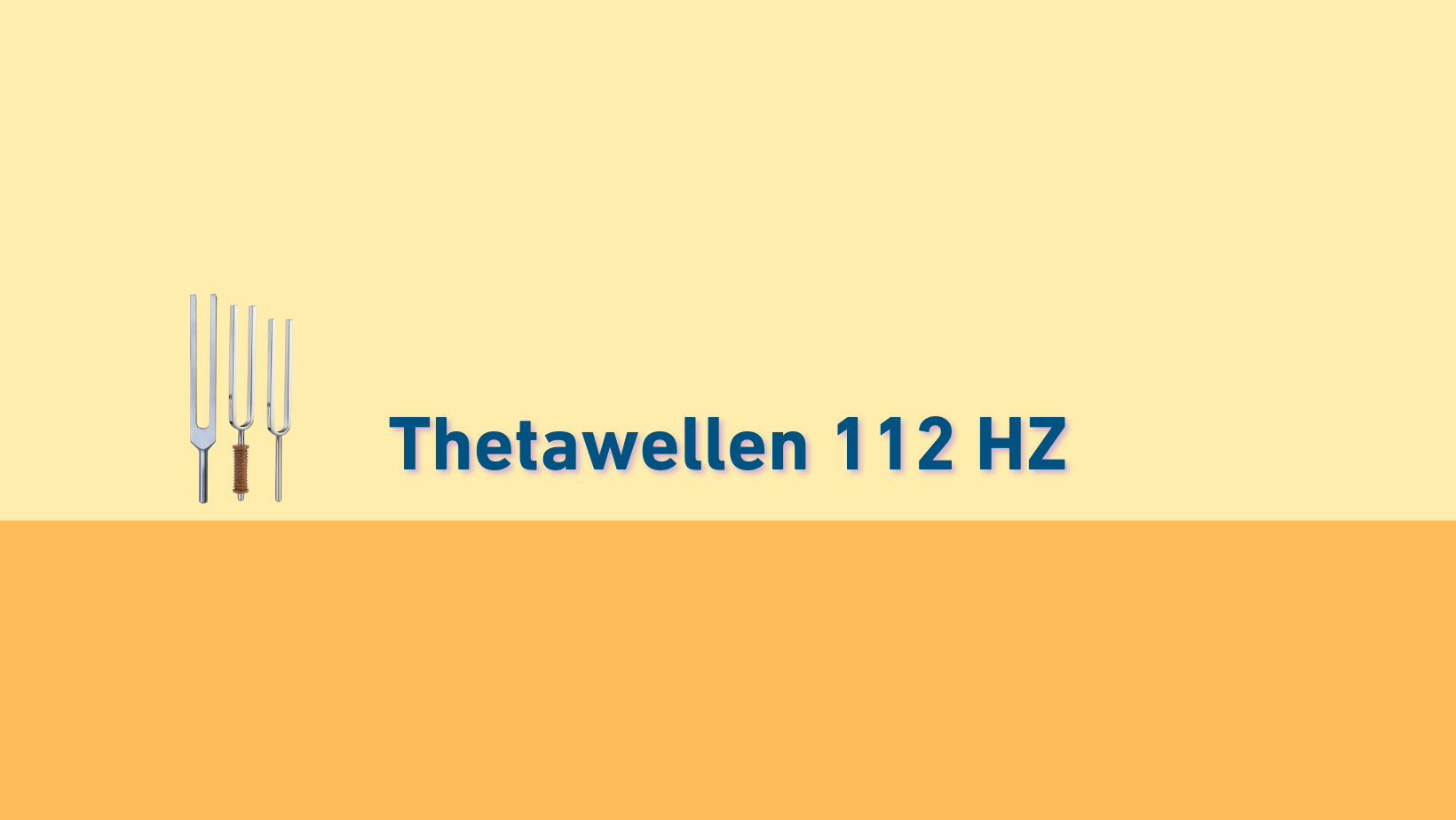 Stimmgabelkollektion Thetawellen 112 HZ