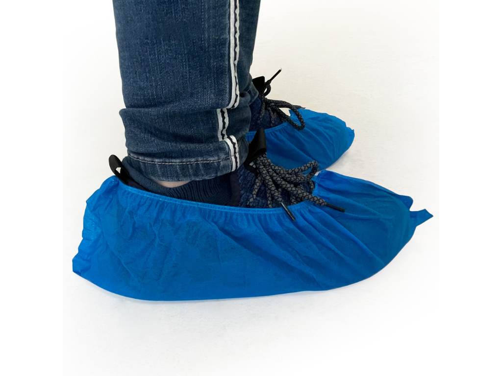 Couvre-chaussures jetables, chaussures de protection, sur-chaussures, protège-chaussures 500 pièces (250 paires)