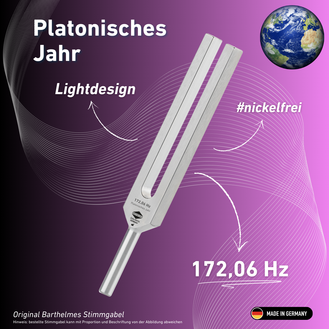 Diapason Platonic Year Light Design 172,06 Hz | Réf. 230022