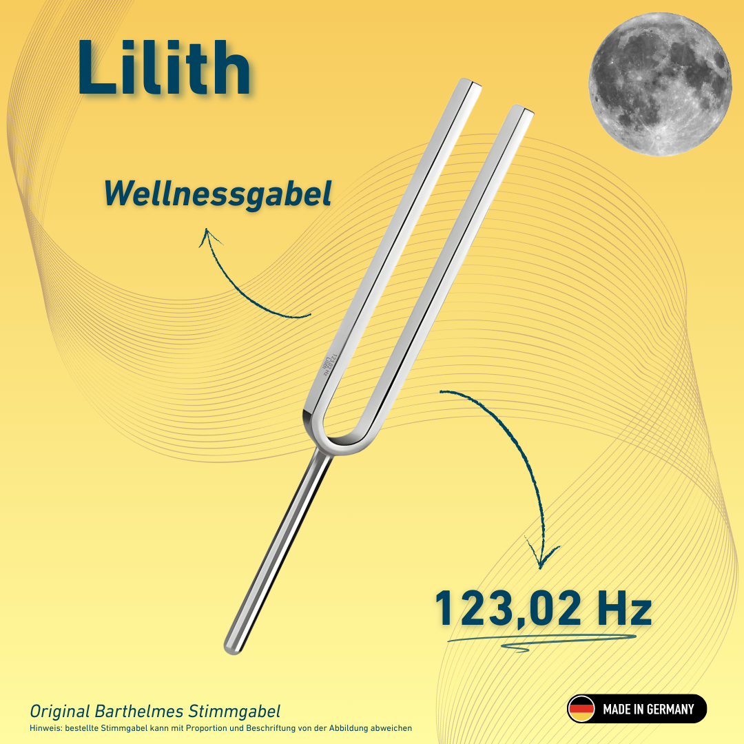 Stimmgabel Lilith Wellness 123,02 Hz | Art.-Nr. 220006
