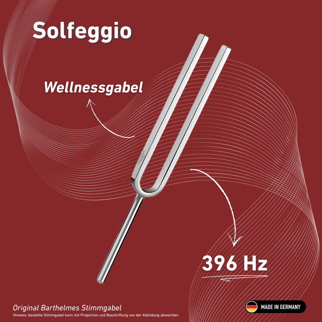 Diapason Solfeggio Wellness 396 Hz | Réf. 220168