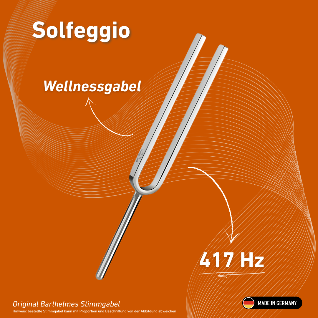 Diapason Solfeggio Wellness 417 Hz | Réf. 220176