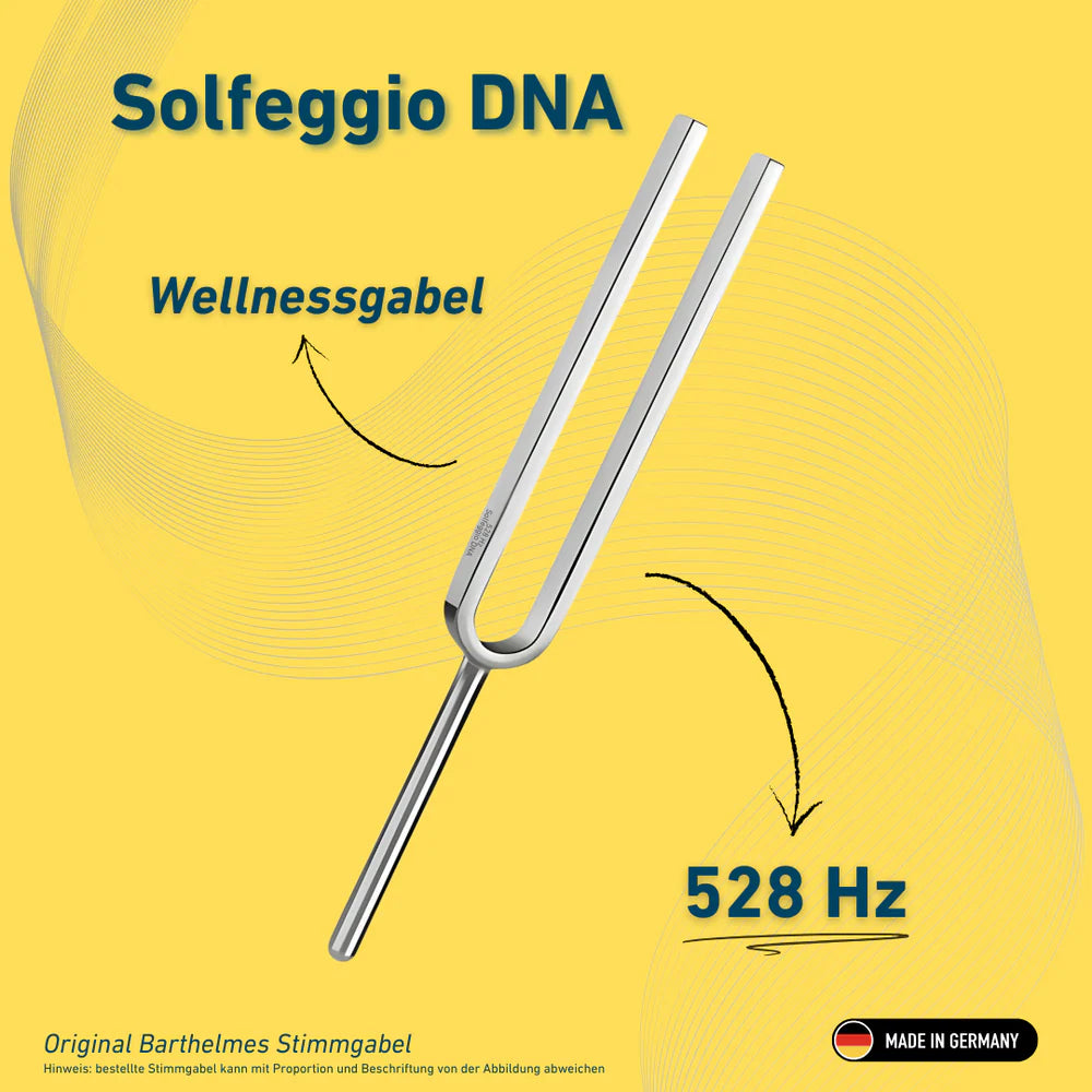 Stimmgabel Solfeggio 528 HZ