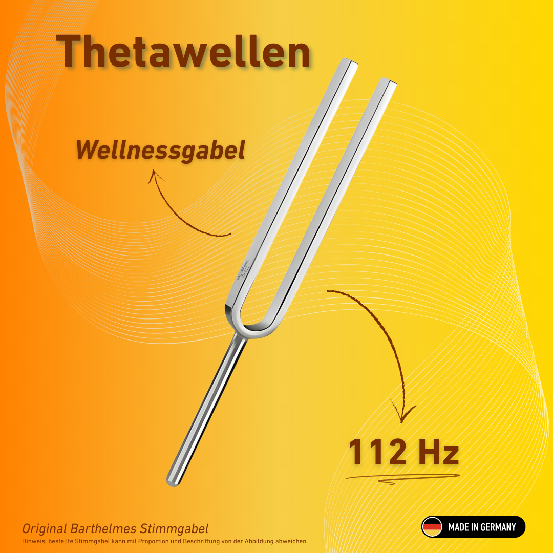 Stimmgabel Thetawellen Wellness 112 HZ  | Art.-Nr. 220004