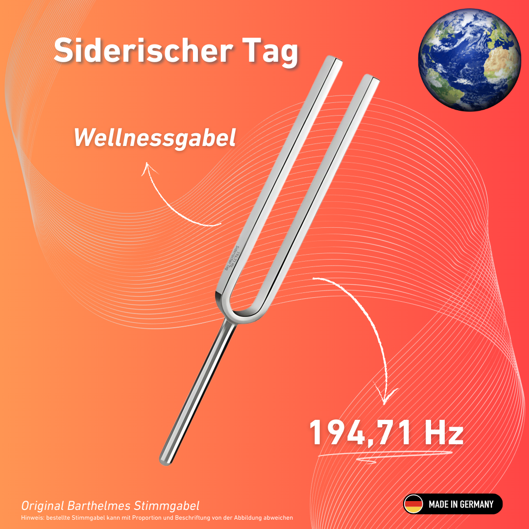 Diapason Sidéral Jour Bien-être 194,71 Hz | Réf. 220048