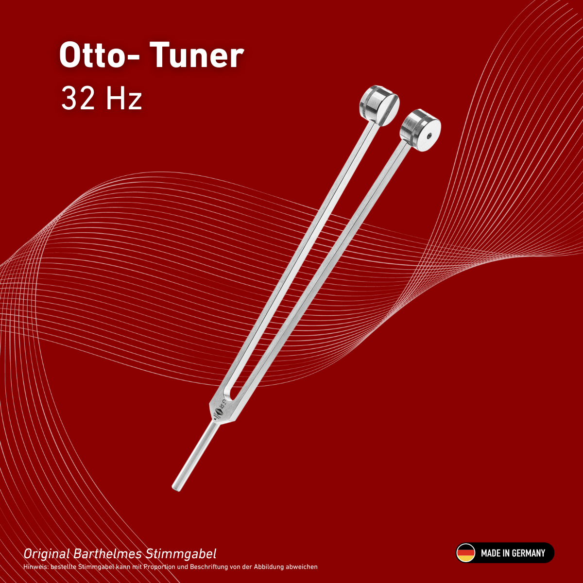 Stimmgabel Otto Tuner 32 HZ | Art.-Nr. 230050
