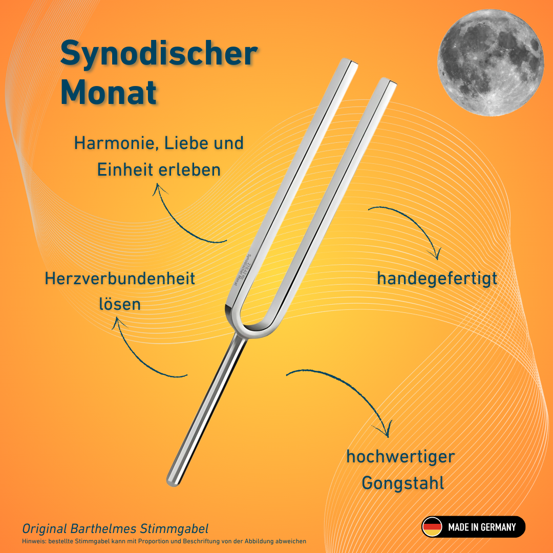 Diapason Mois synodique du bien-être 210,42 Hz | Réf. 220052