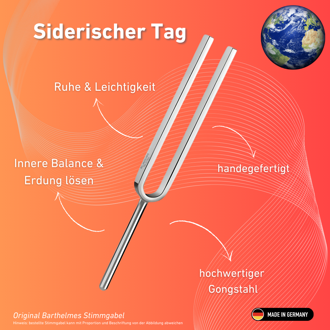 Diapason Sidéral Jour Bien-être 194,71 Hz | Réf. 220048