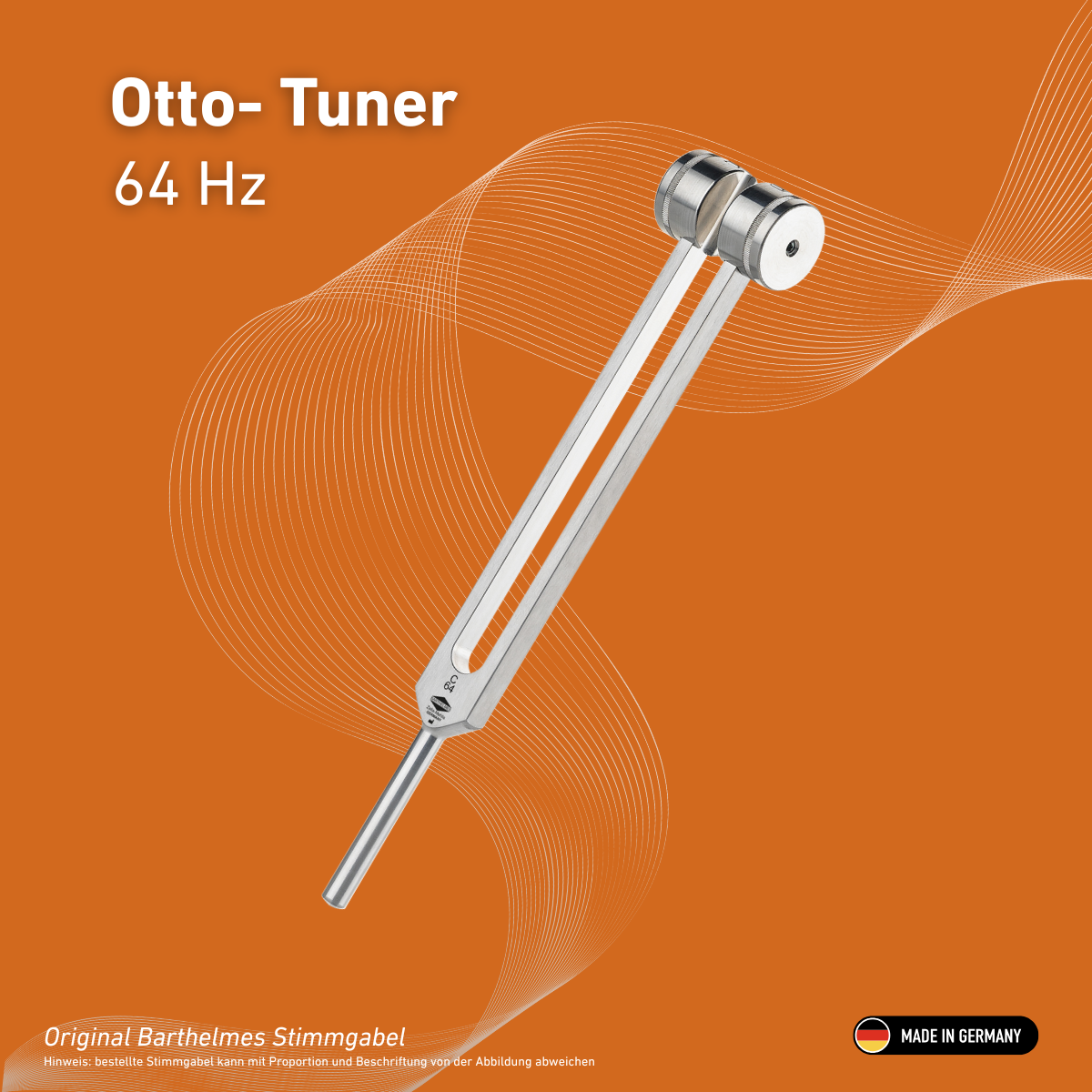 Stimmgabel Otto Tuner 64 HZ | Art.-Nr. 230051