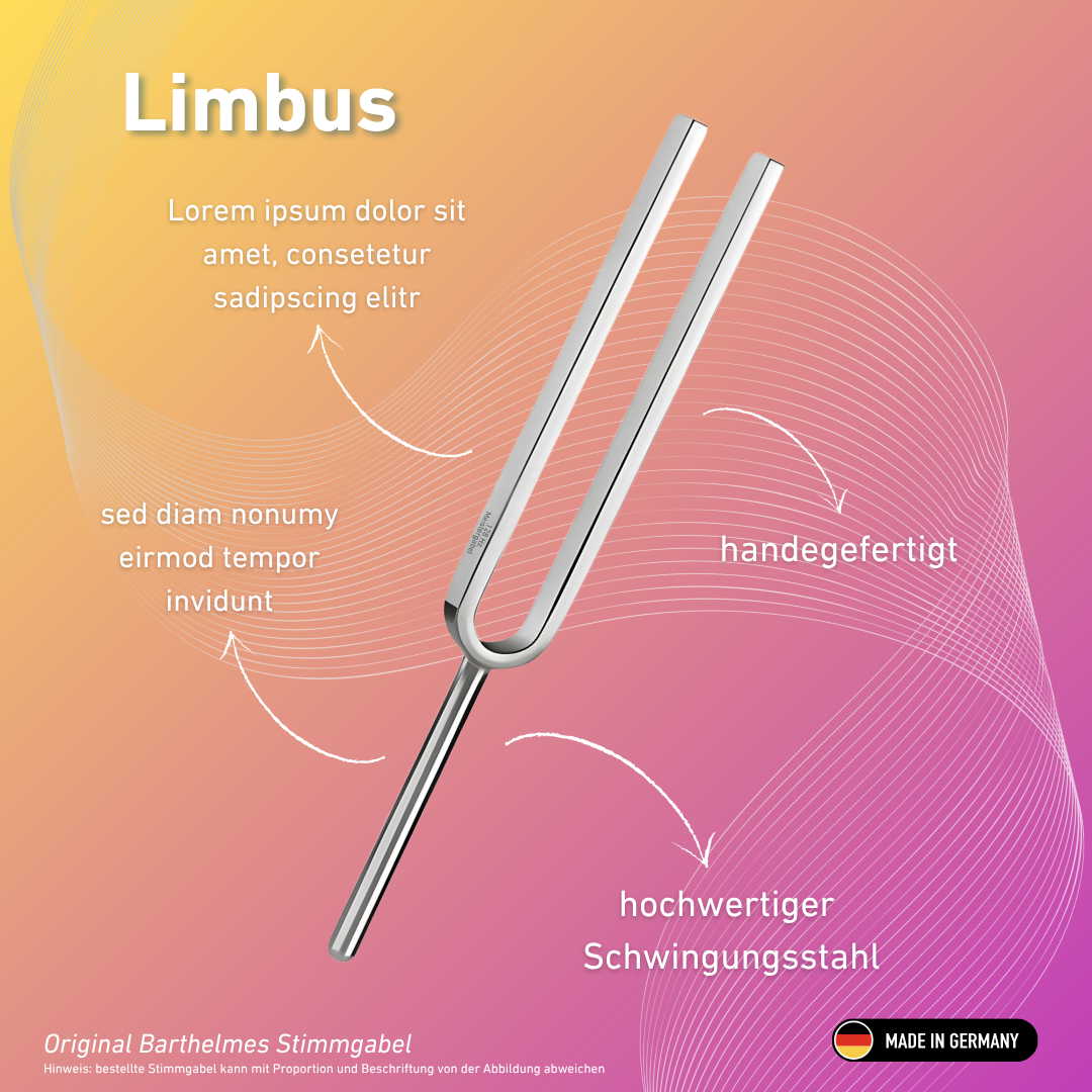 Stimmgabel Limbus Wellness 216 Hz | Art.-Nr. KO 216/7