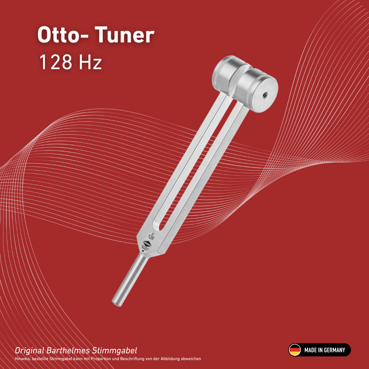 Stimmgabel Otto Tuner 128 HZ | Art.-Nr. 230052