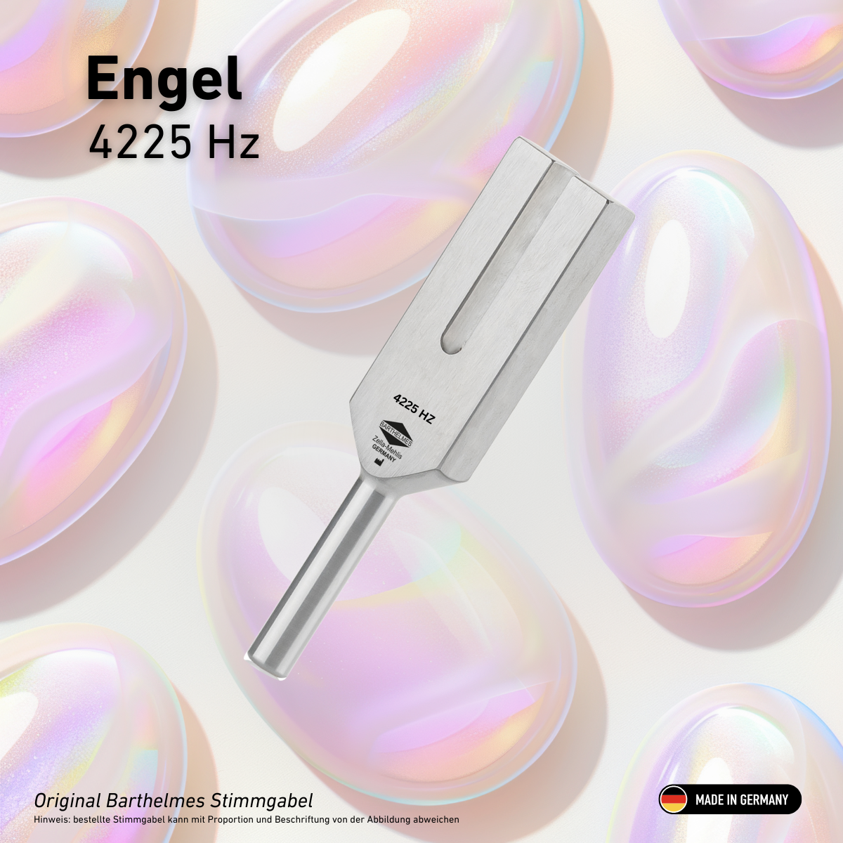 Stimmgabel Engel - Kristall 4225 HZ | Art.-Nr. 230055