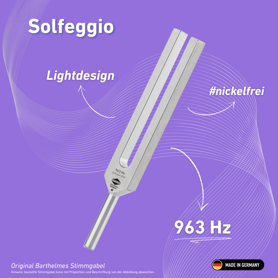 Diapason Solfeggio Lightdesign 963 HZ | Réf. 0036