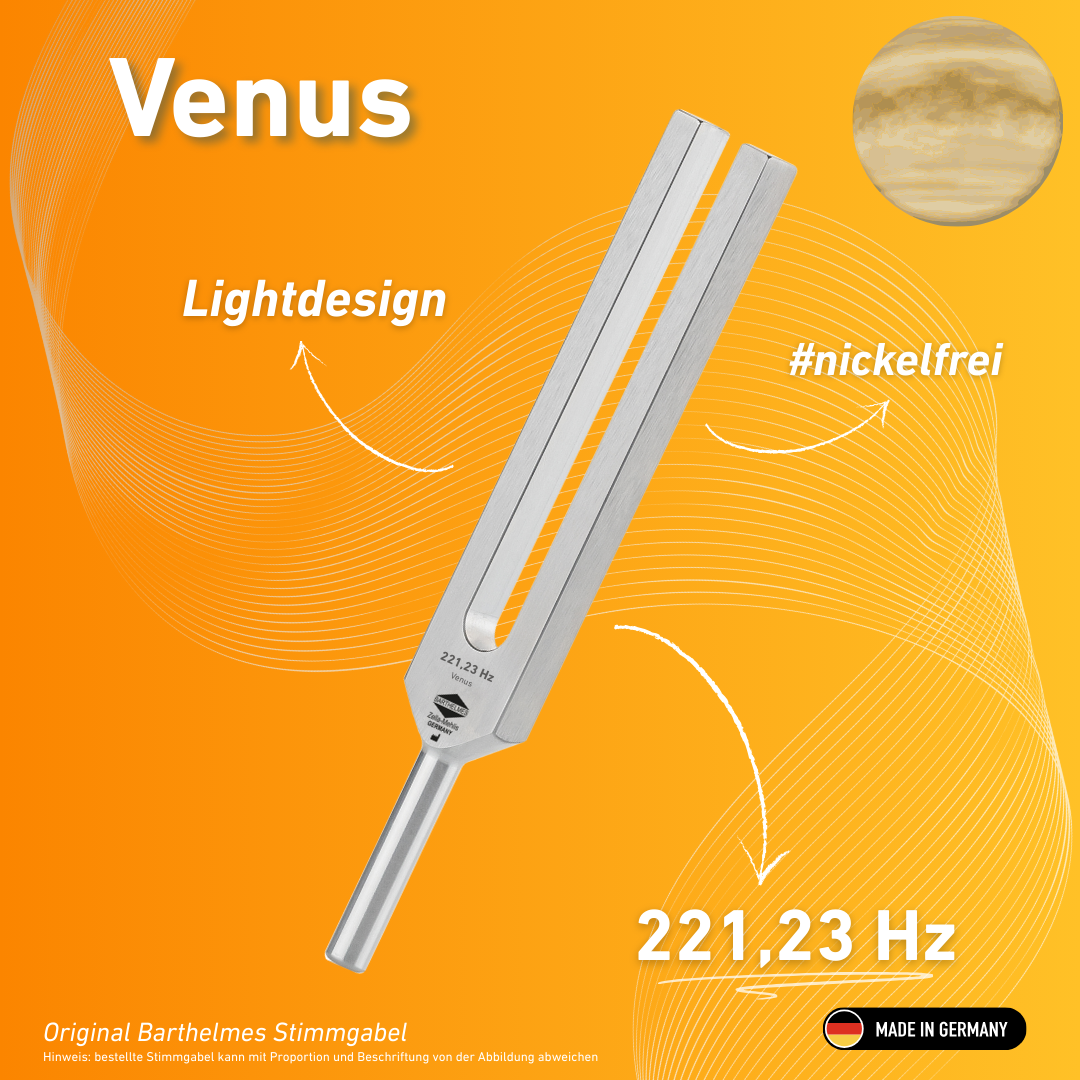Diapason Venus Lightdesign 221,23 Hz | Réf. 230033