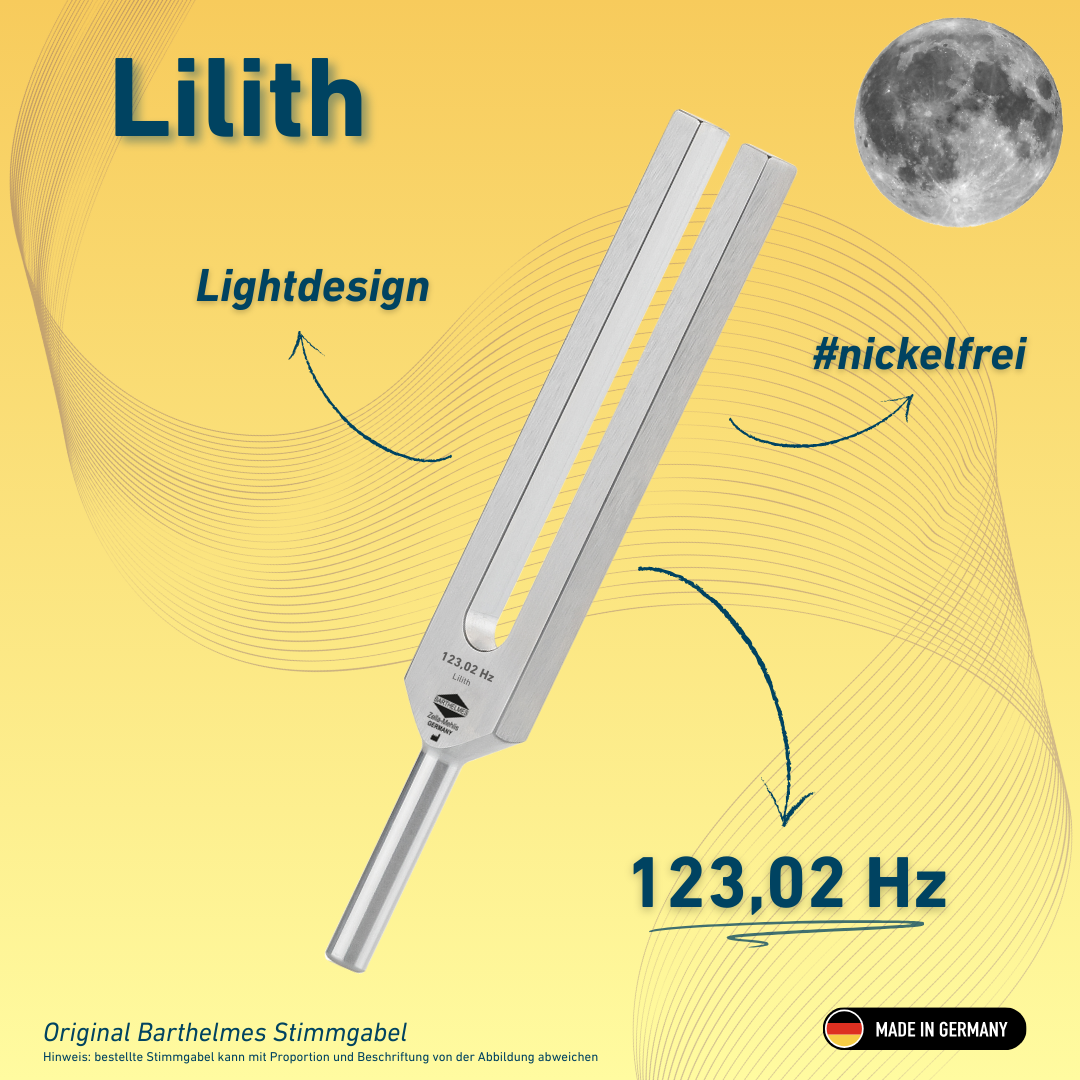 Stimmgabel Lilith Lightdesign 123,02 Hz | Art.-Nr. 230008