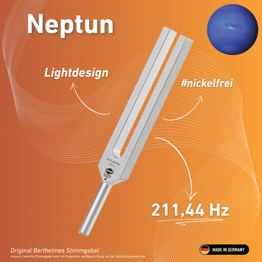 Diapason type Neptune Lightdesign 211,44 Hz | Référence 230032
