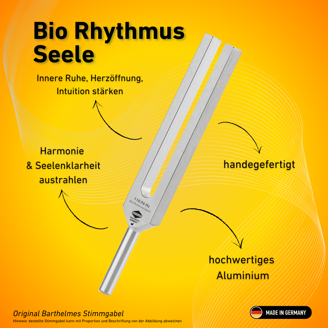Stimmgabel Bio Rhythmus Seele Lightdesign 110,96 HZ | Art.-Nr. 230005
