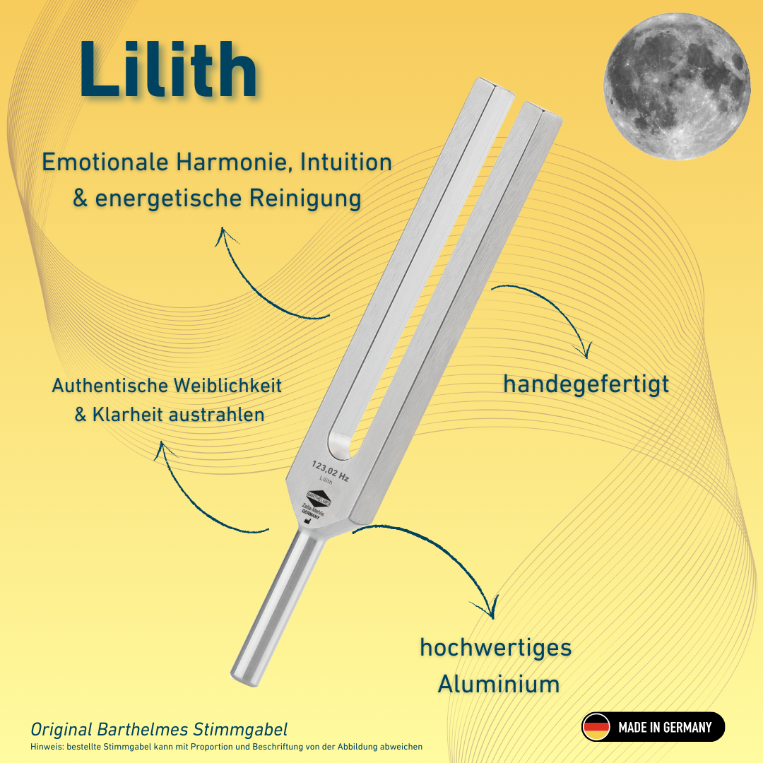 Stimmgabel Lilith Lightdesign 123,02 Hz | Art.-Nr. 230008