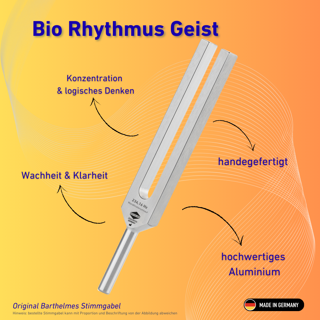 Diapason Bio Rhythm Spirit Light Design 188,29 Hz | Référence 230026