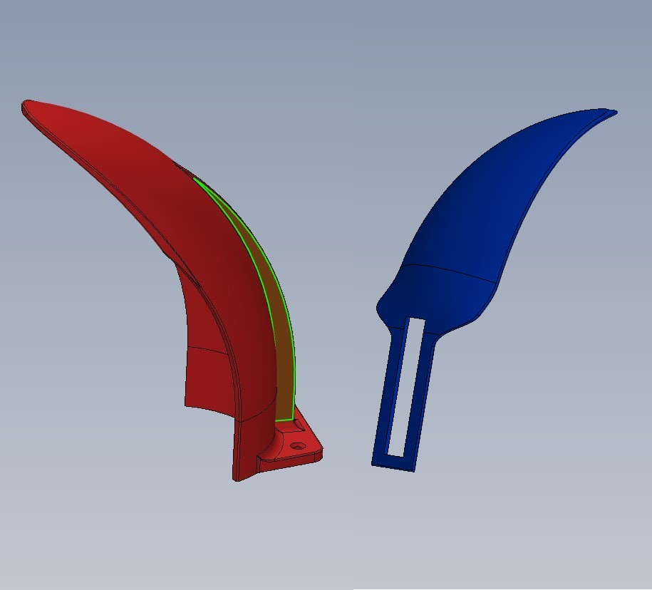 3D Druckdatei Spritzschutz XRS06 / XRS07