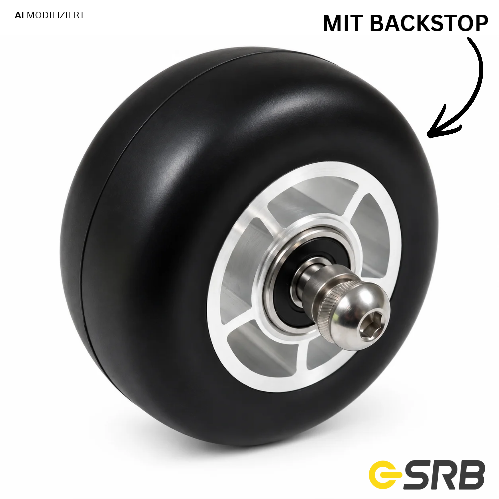 Standardrad Komplettrad Classic 80x38mm für CR06+, CR08+ mit Backstop
