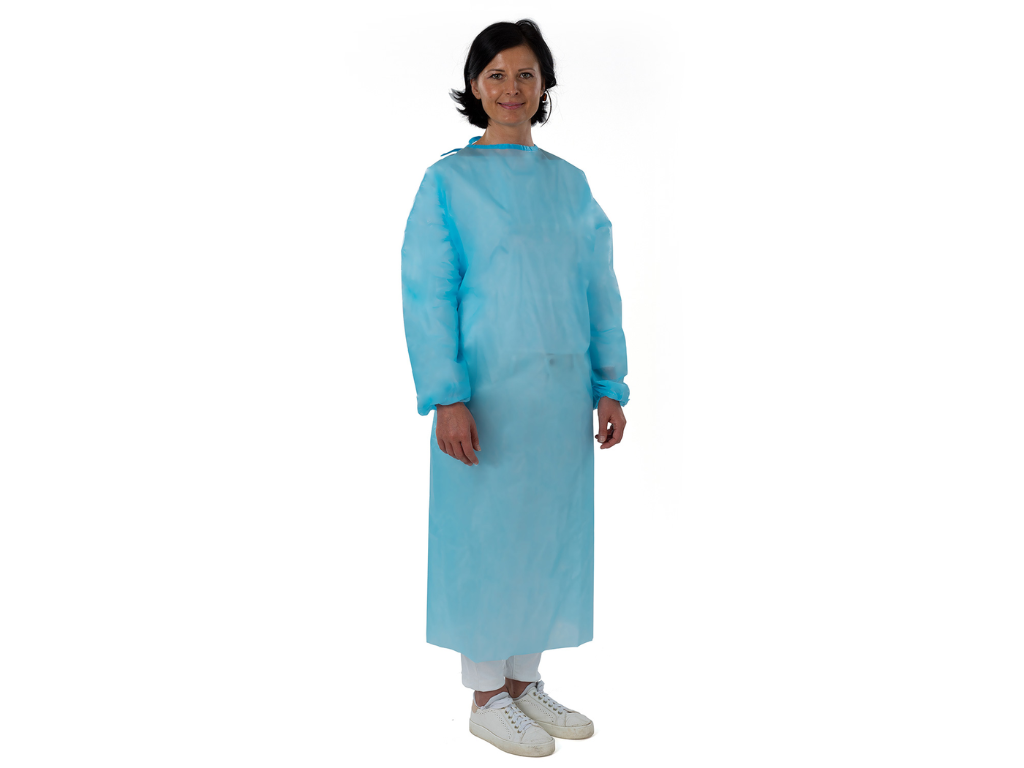 Protective gown disposable gown SS nonwoven fabric 25 grams 10 pack