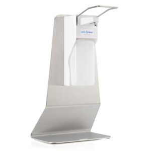 Station de désinfection manuelle de table en acier inoxydable