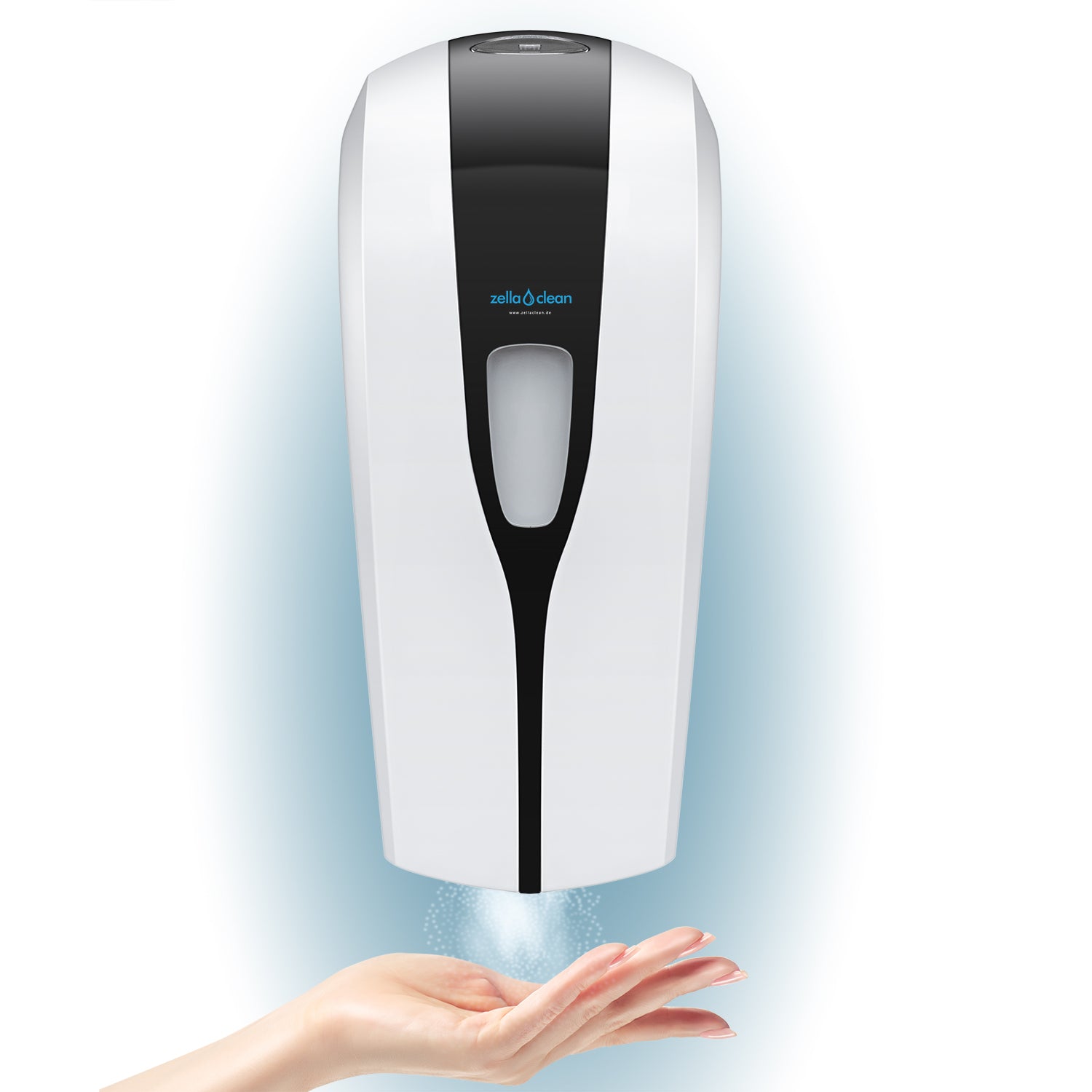 Distributeur de savon à capteur pour montage mural avec matériel de montage, automatique, sans contact