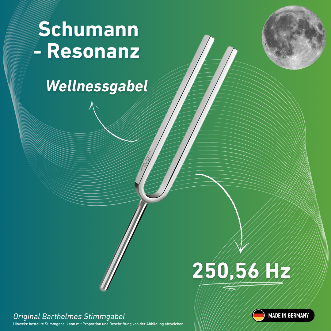 Diapason Schumann Resonance Wellness 250,56 Hz | Réf. 220069