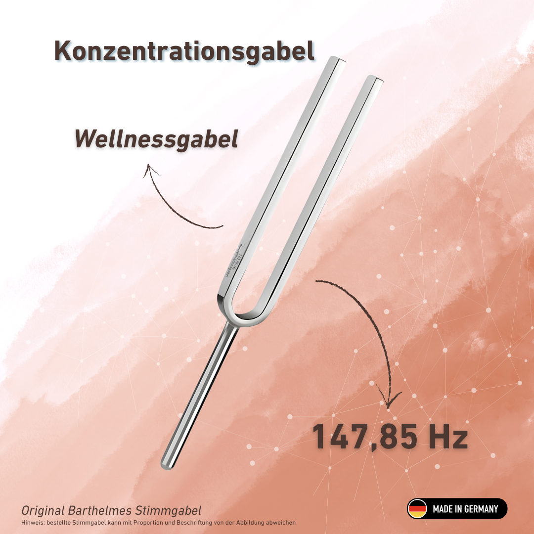 Fourche de concentration (Focus) Wellness 147,85 Hz | Référence KO 147-Concentration/7