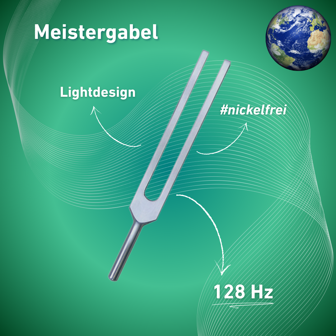 Stimmgabel Meistergabel Lightdesign 128 Hz | Art.-Nr. 230005