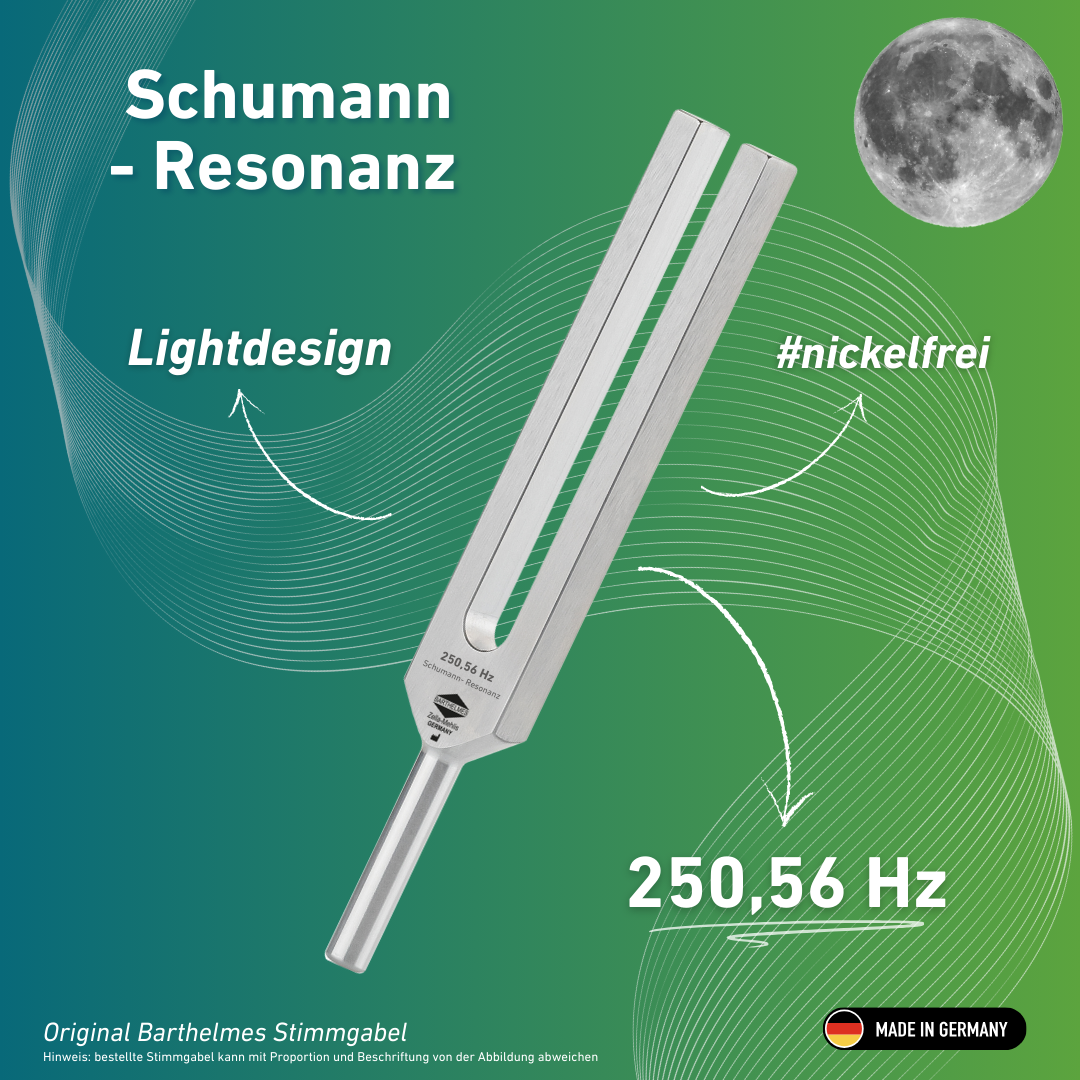 Diapason Schumann Resonance Wellness 250,56 Hz | Réf. 230039
