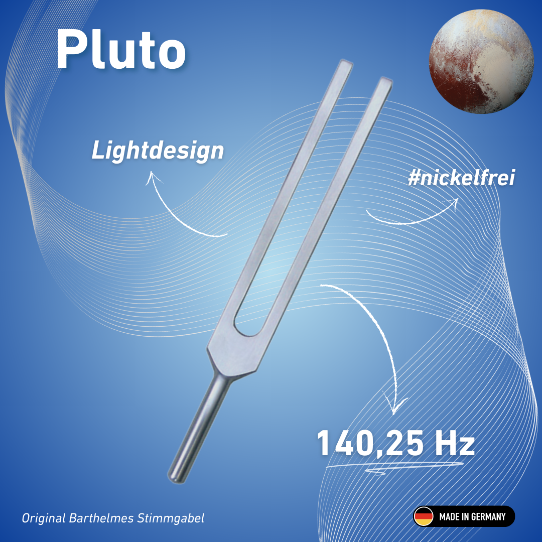 Gravure : Diapason Pluto Lightdesign 140,25 HZ | Réf. 220032 + gravure