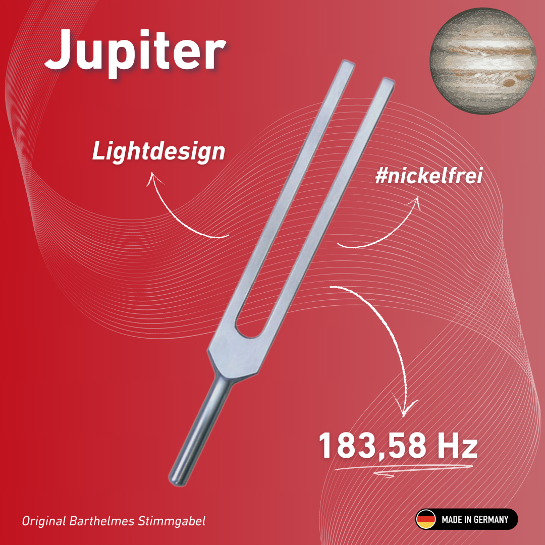 Stimmgabel Jupiter Lightdesign 183,58 Hz | Art.-Nr. 230024