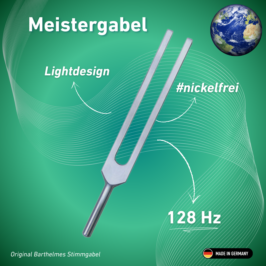 Stimmgabel Meistergabel Lightdesign 128 Hz | Art.-Nr. 230010