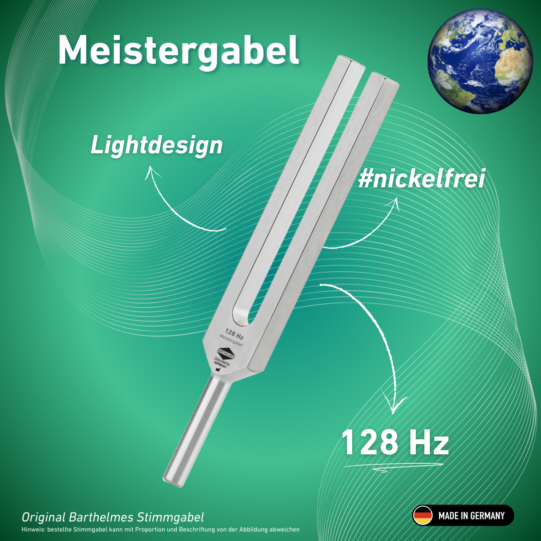 Stimmgabel Meistergabel Lightdesign 128 Hz | Art.-Nr. 230010