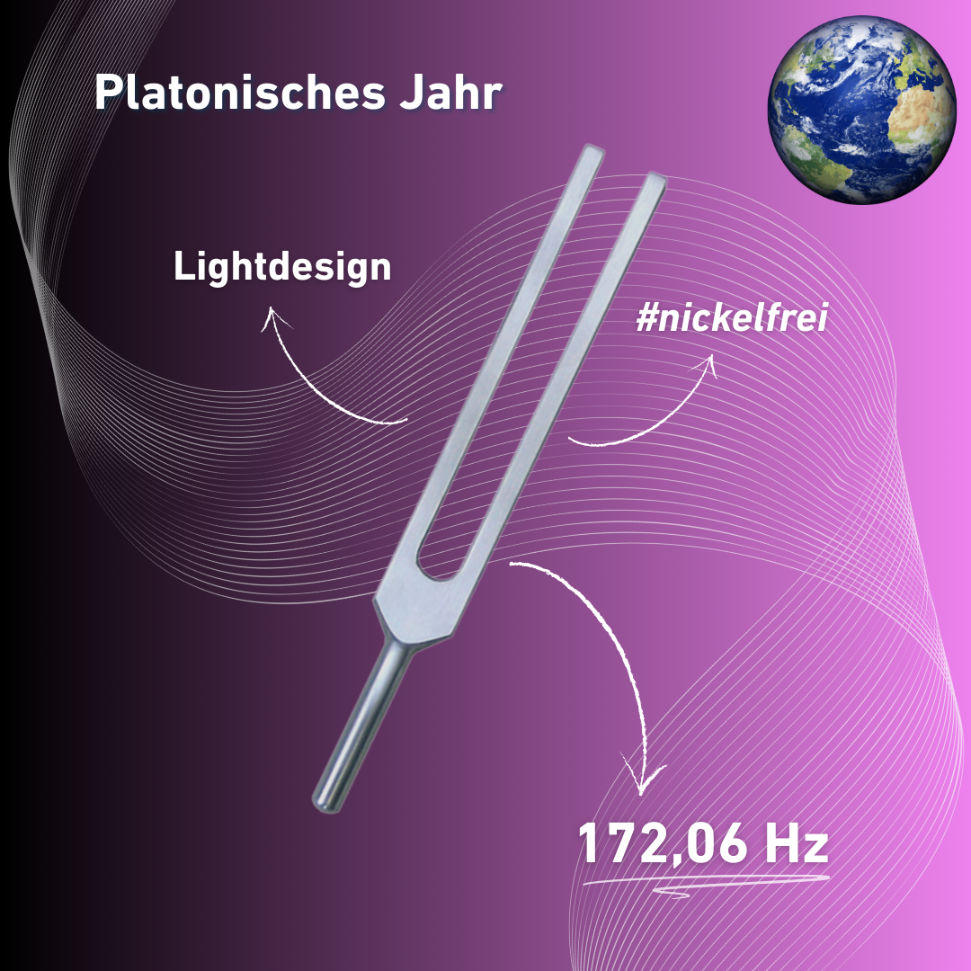 Stimmgabel Platonisches Jahr Lightdesign 172,06 Hz | Art.-Nr. 230018