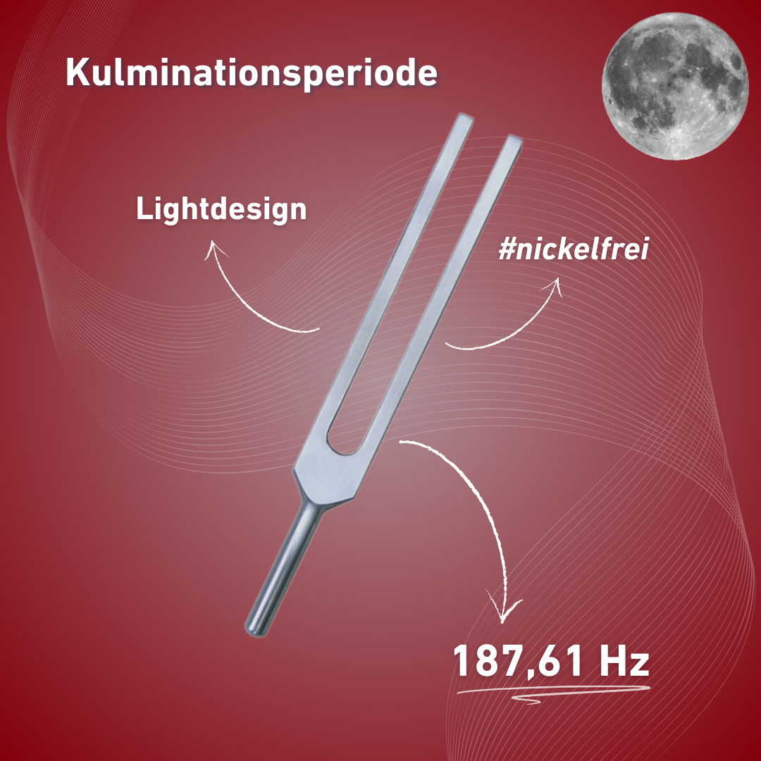 Stimmgabel Kulminationsperiode Lightdesign 187,61 Hz | Art.-Nr. 230025