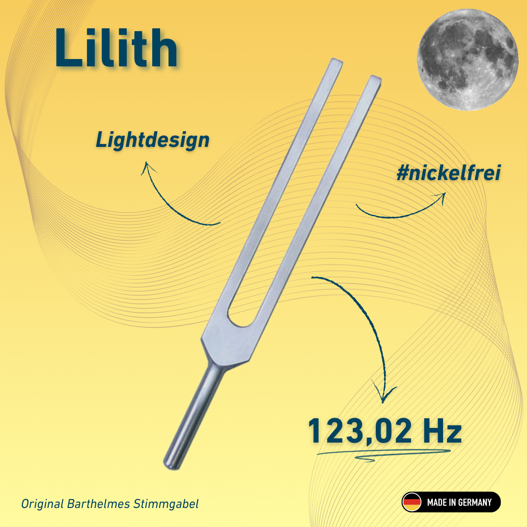 Stimmgabel Lilith Lightdesign 123,02 Hz | Art.-Nr. 230003