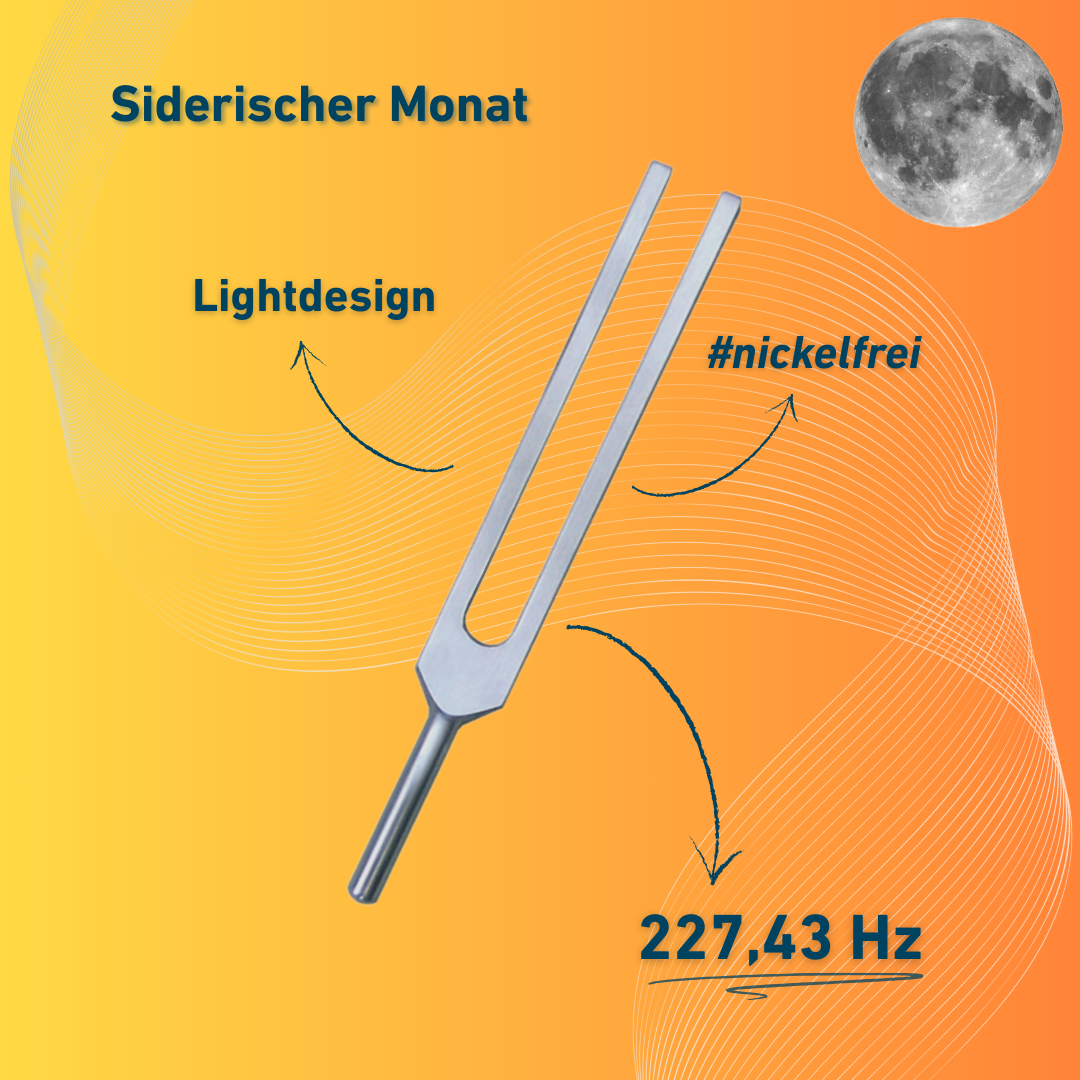 Stimmgabel Siderischer Monat Lightdesign 227,43 Hz | Art.-Nr. 230034
