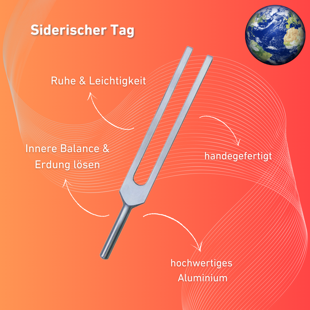 Stimmgabel Siderischer Tag Lightdesign 194,71 Hz | Art.-Nr. 230028