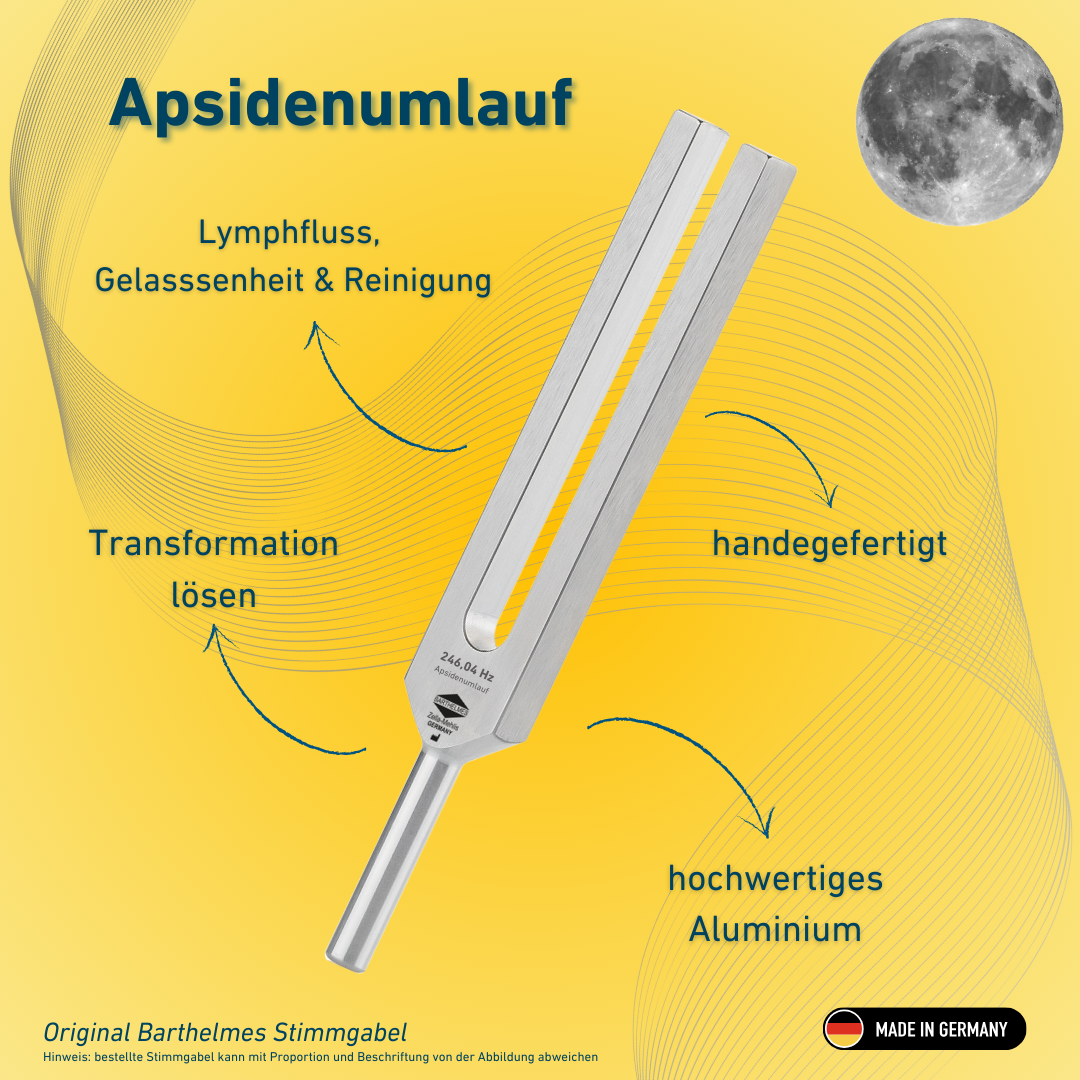 Stimmgabel Apsidenumlauf Lightdesign 246,04 Hz | Art.-Nr. 230038