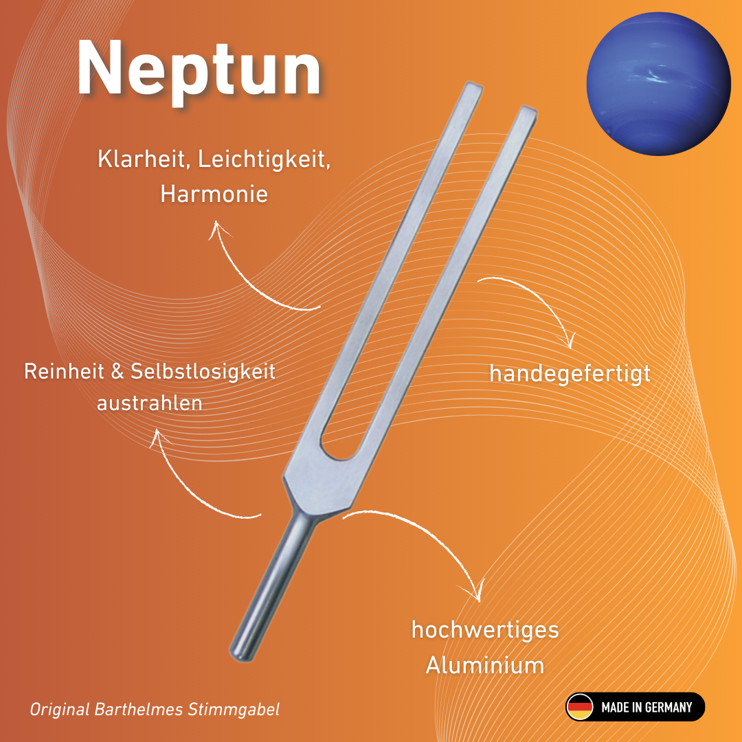 Tuning fork type Neptune Lightdesign 211.44 Hz | Item no. KO 211/Alu
