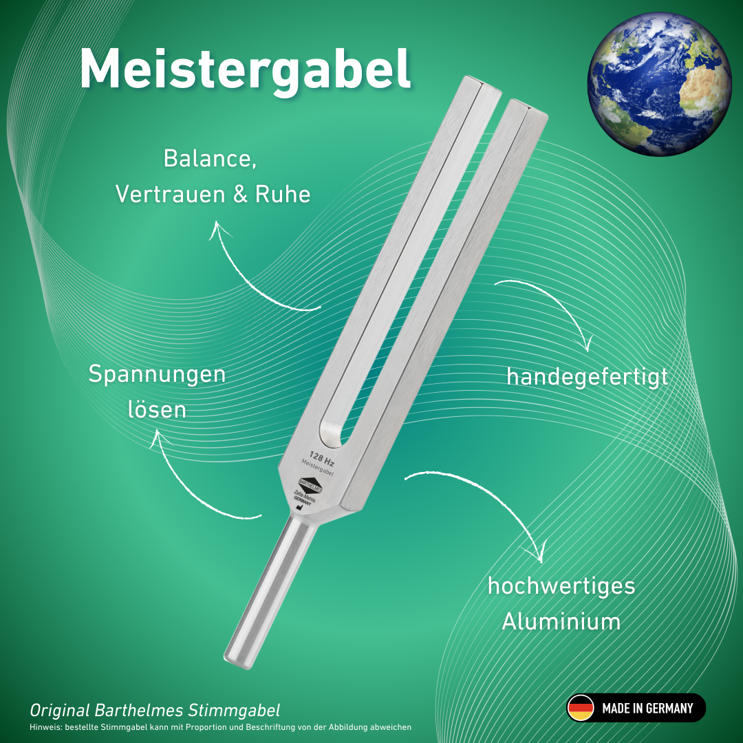 Stimmgabel Meistergabel Lightdesign 128 Hz | Art.-Nr. 230010