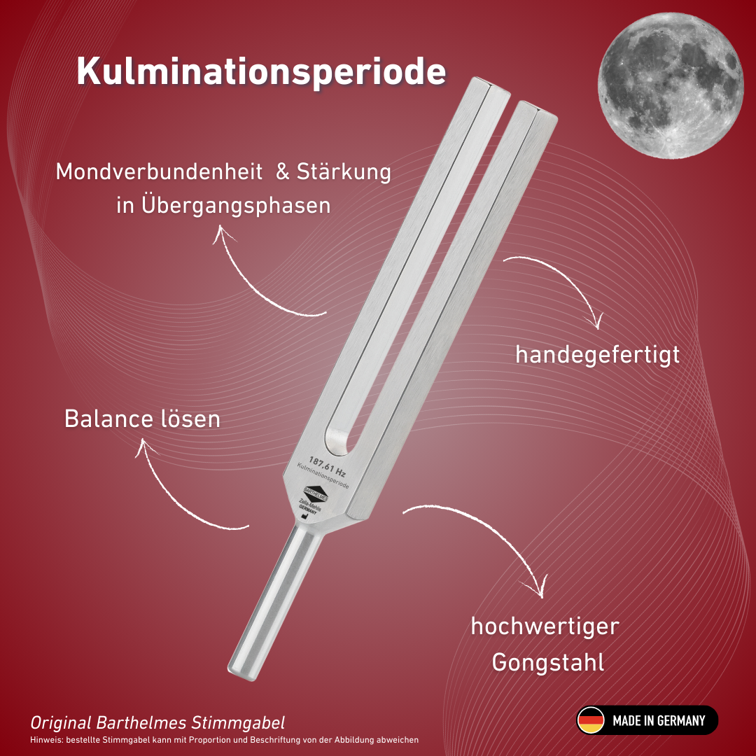 Stimmgabel Kulminationsperiode Lightdesign 187,61 Hz | Art.-Nr. 230025