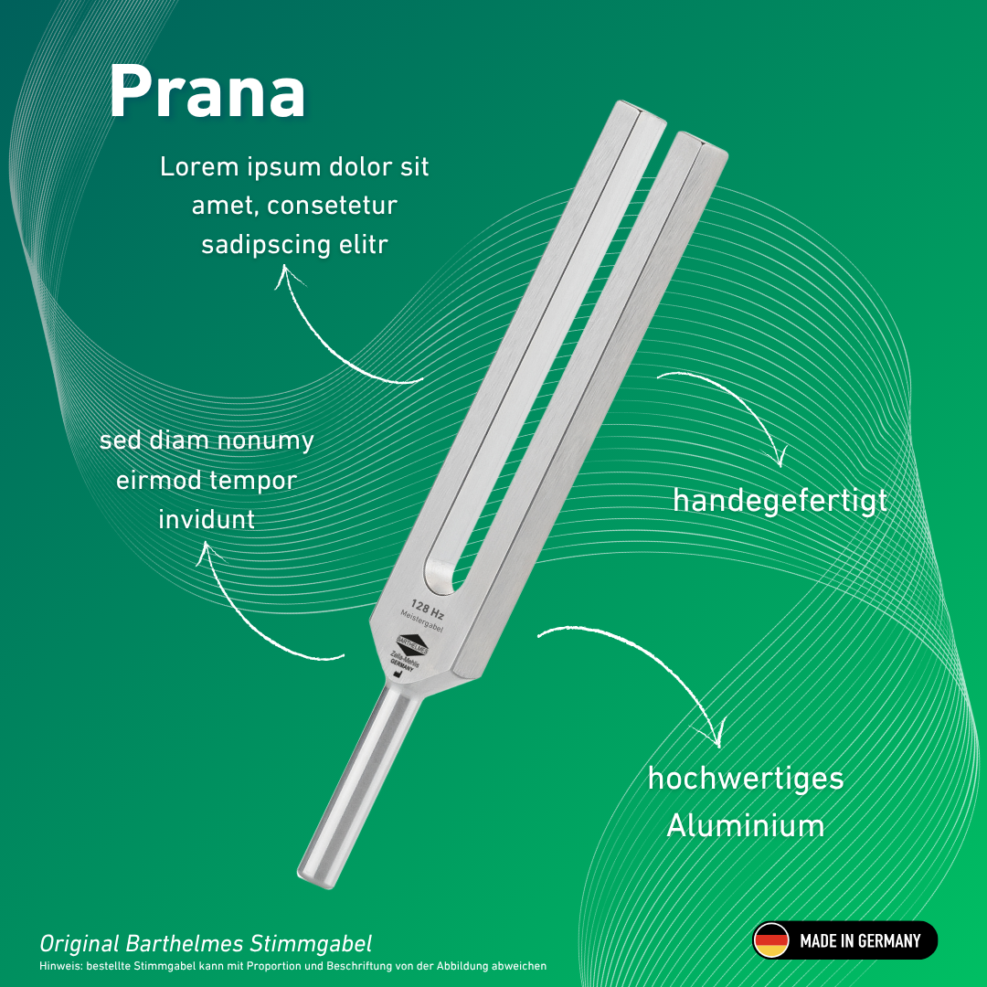 Stimmgabel Prana 177 Hz Lightdesign | Art.-Nr. KO 177/Alu