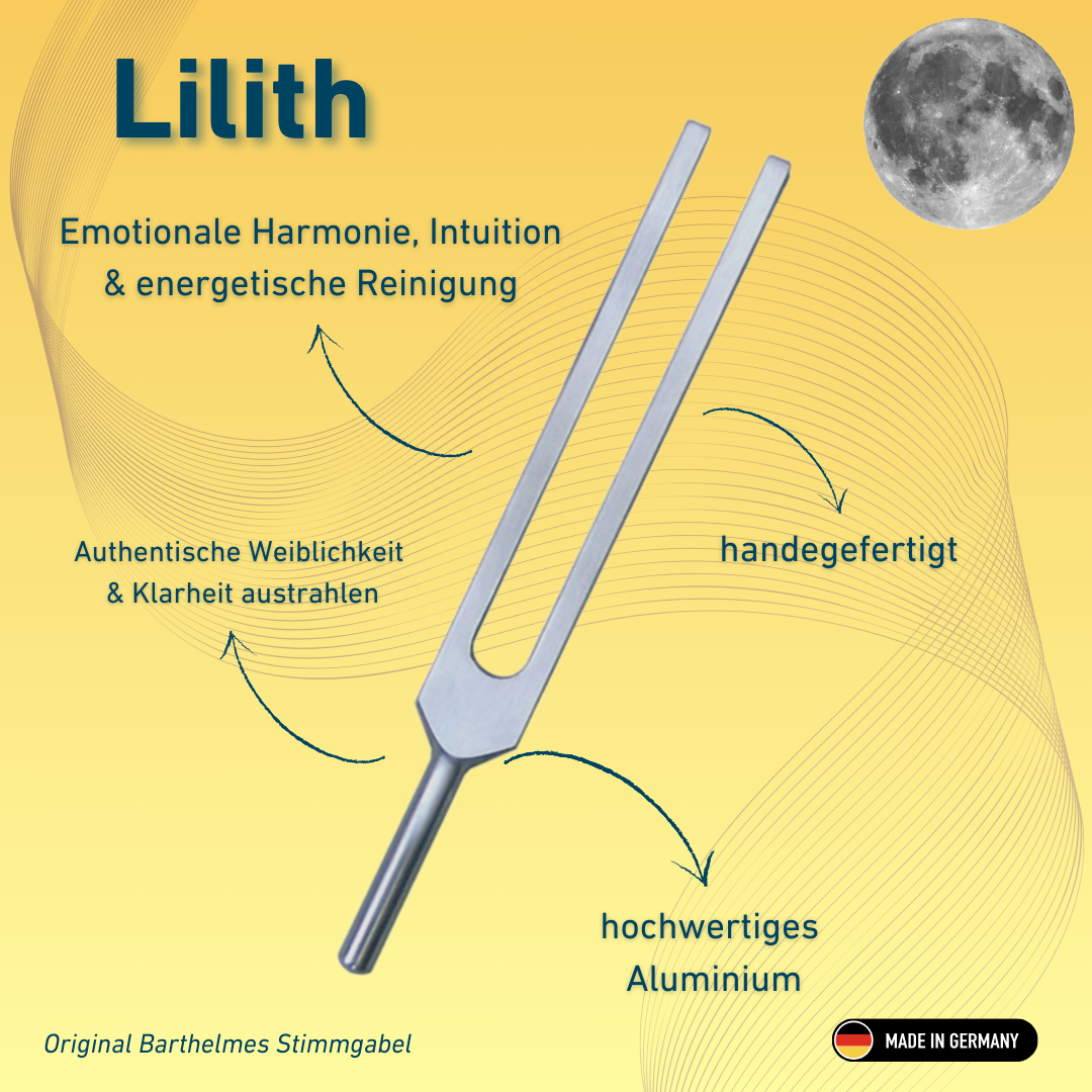 Stimmgabel Lilith Lightdesign 123,02 Hz | Art.-Nr. 230003