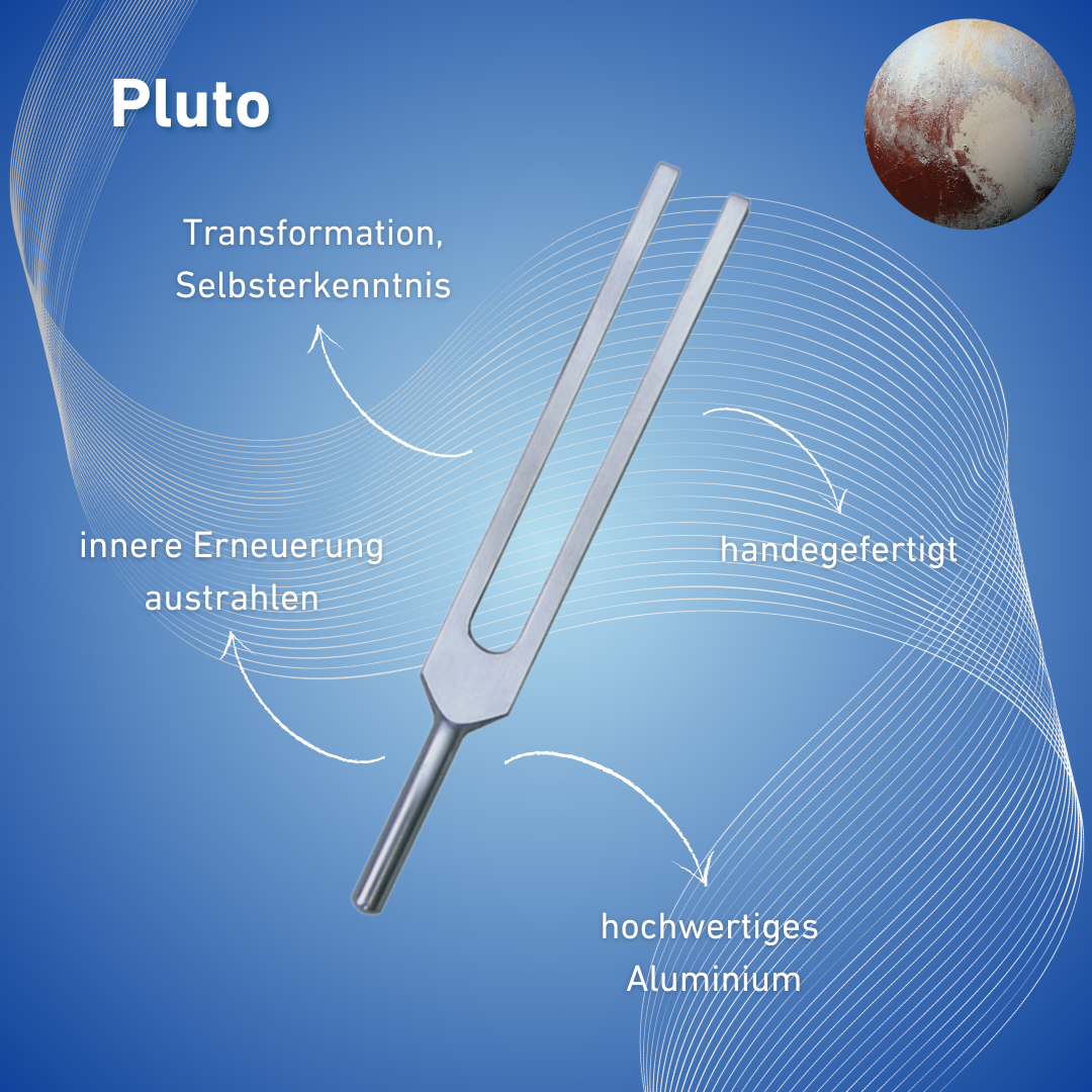 Tuning fork Pluto Lightdesign 140.25 HZ | Item no. 140/aluminium
