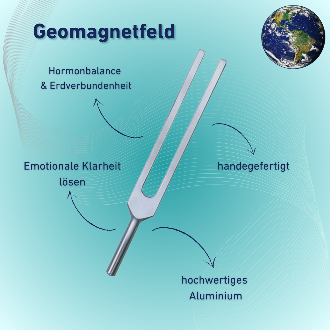 Tuning fork Geomagnetic field Lightdesign 149.74 Hz | Item no. KO 149/Alu