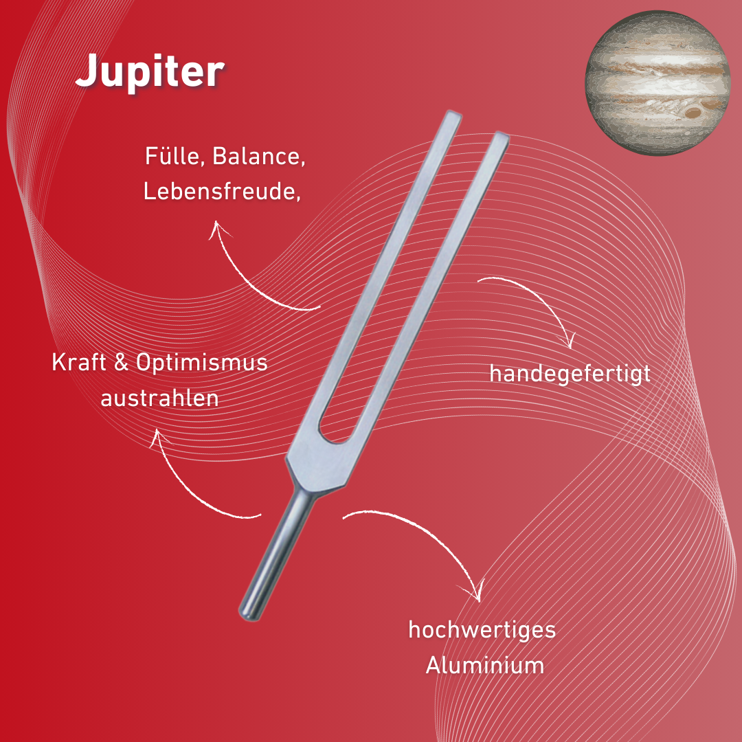 Tuning fork Jupiter Lightdesign 183.58 Hz | Item no. KO 183/aluminium